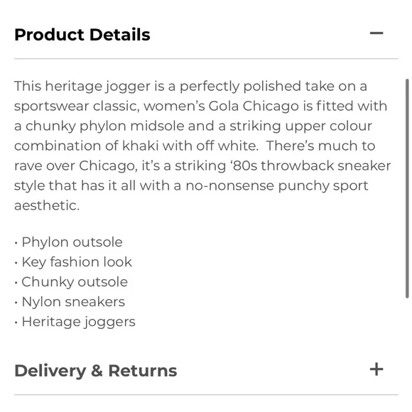 NIB Gola Chicago sneakers khaki/cappuccino/ off white US size 8 - Picture 9 of 13